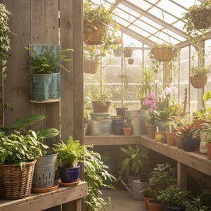 Vintage Handmade Ceramic Wall Planter